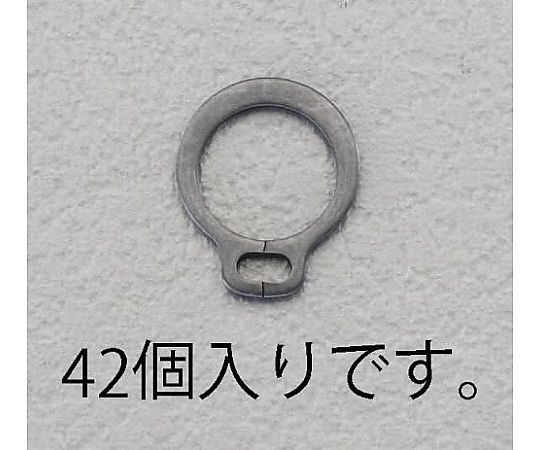 7mm 軸用スナップリング(42個)