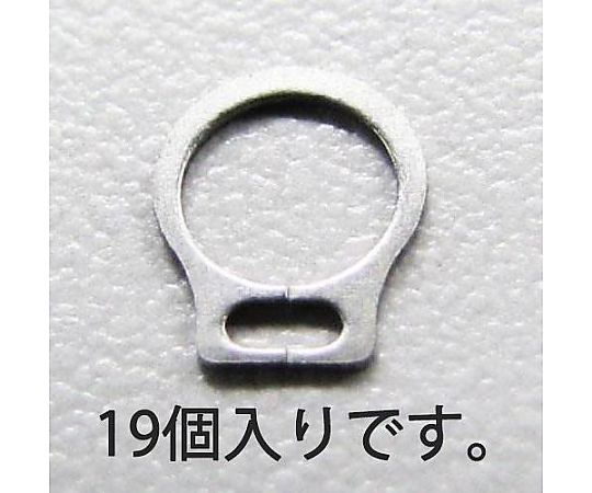 6mm 軸用スナップリング(ｽﾃﾝﾚｽ製/19個)