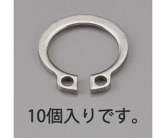 15mm 軸用スナップリング(ｽﾃﾝﾚｽ製/10個)