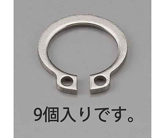 16mm 軸用スナップリング(ｽﾃﾝﾚｽ製/9個)
