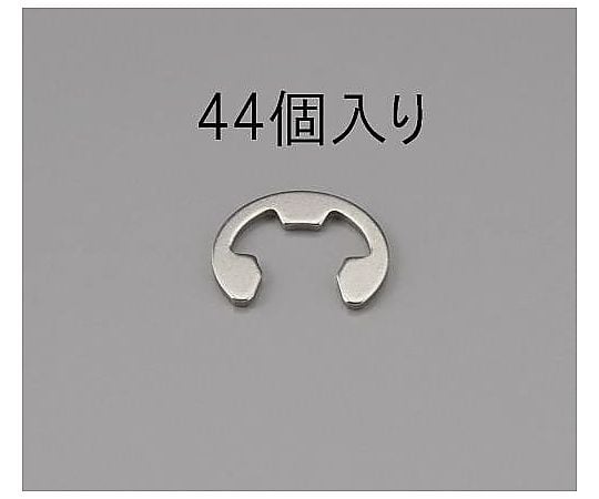 6.0mm Ｅリング(ｽﾃﾝﾚｽ製/44個)