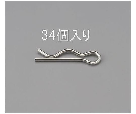 1.0x17.9mm/M5 スナップピン(ｽﾃﾝﾚｽ製/34本)
