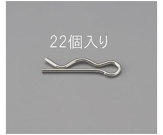 1.2x22.8mm/M7 スナップピン(ｽﾃﾝﾚｽ製/22本)