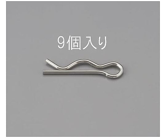 1.8x32.6mm/M10 スナップピン(ｽﾃﾝﾚｽ製/9本)