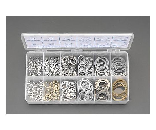 1/4"-9/16" 軸用スナップリングセット