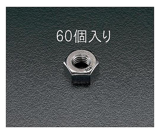 M5 六角ナット(ｽﾃﾝﾚｽ製/60個)