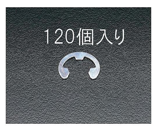 5.0mm Ｅ リング(三価ｸﾛﾒｰﾄ/120個)