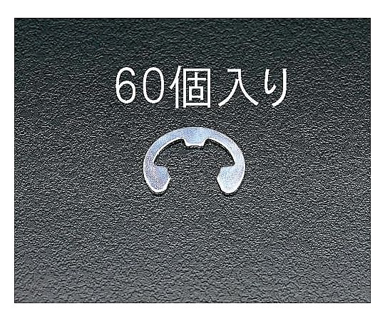 7.0mm Ｅ リング(三価ｸﾛﾒｰﾄ/60個)