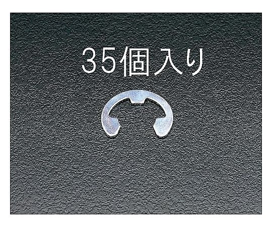12 mm Ｅ リング(三価ｸﾛﾒｰﾄ/35個)