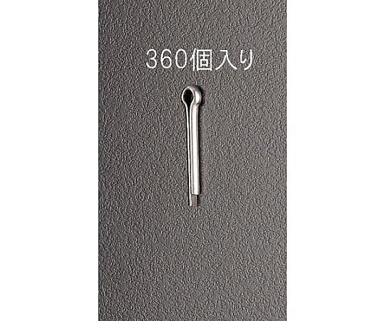 1.6x15mm 割ピン(ｽﾃﾝﾚｽ製/360本)