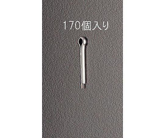 3.0x25mm 割ピン(ｽﾃﾝﾚｽ製/170本)