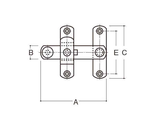 78-0934-89 52mm ねじ止め打掛 EA951BM-52 【AXEL】 アズワン