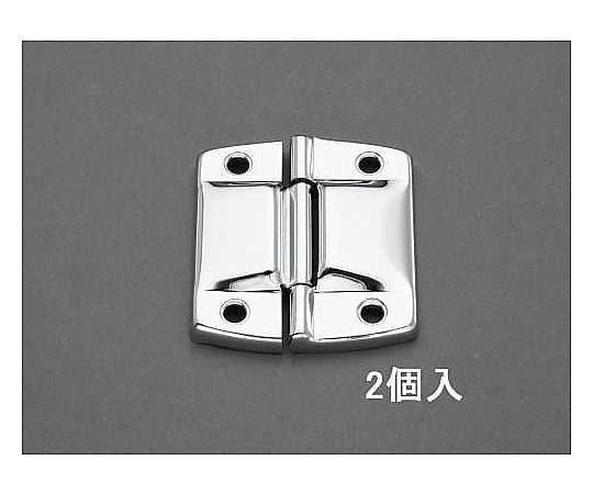 50x43mm ストップ付丁番(鉄/2個)