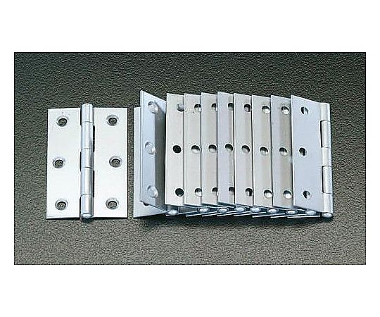 51x 38mm シルバー丁番(ｽﾁｰﾙ製/10個)