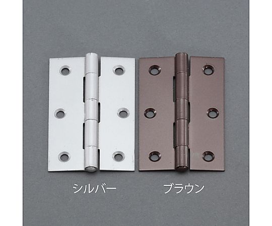 76x 49mm カラー丁番(ｽﾁｰﾙ製/2個)