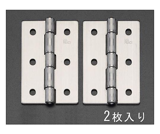 90x 60 mm 厚口丁番(ｽﾃﾝﾚｽ製/2個)