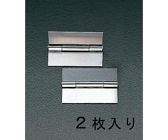 76x 49 mm 鋼板厚口丁番(溶接用/2個)