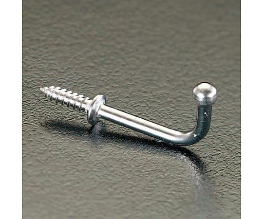 φ4.0x 37mm フック・ねじ付(ｽﾃﾝﾚｽ製/2本)