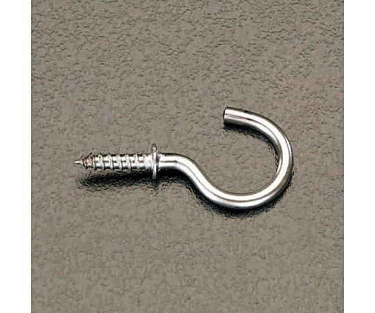 φ3.5x32mm ねじ込フック(ｽﾃﾝﾚｽ製/5本)