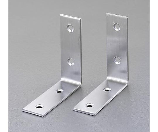 45x45x10mm 両面アングル(ｽﾃﾝﾚｽ製/2個)