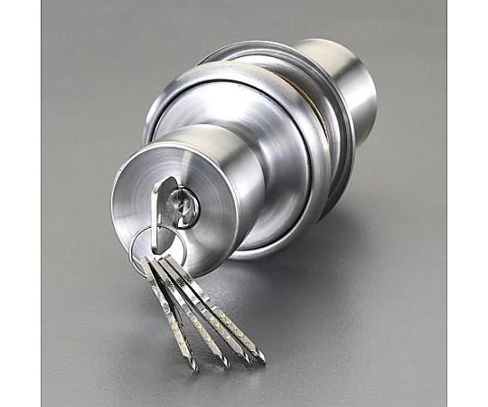 22-43mm 取替用ドアノブ(鍵付)