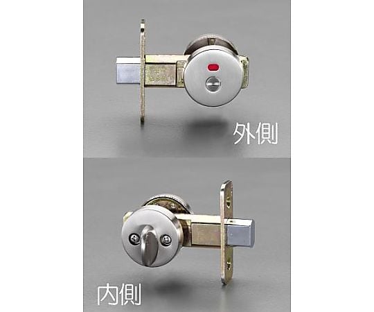 28-40mm/50mm サムターン表示錠(ｼﾙﾊﾞｰ)