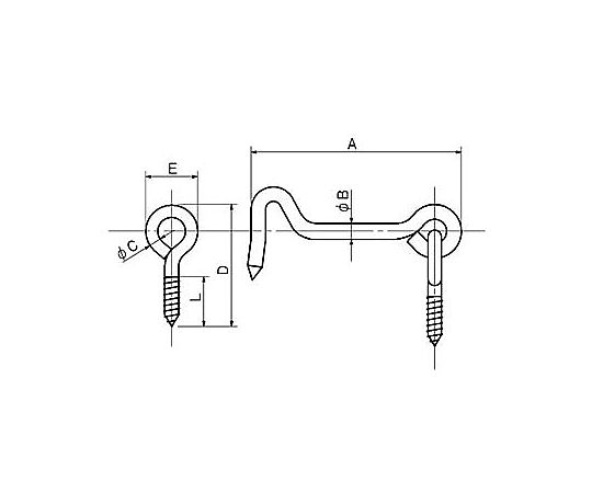 38mm アオリ止め(真鍮製/10個)