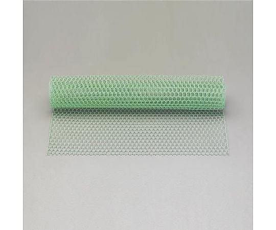 450x1000mm/10mm目 亀甲網(鉄ﾋﾞﾆｰﾙ被覆/緑)