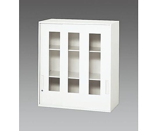 900x450x1030mm 収納庫(3枚引き戸/ｱｸﾘﾙ戸)