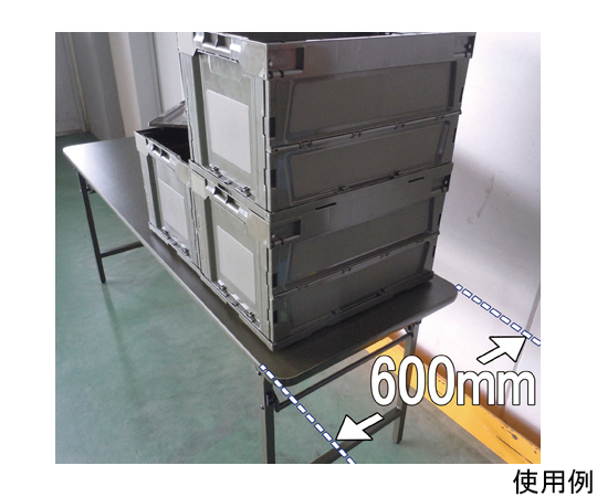 1800x600x700mm 作業テーブル(OD色)　EA954E-37