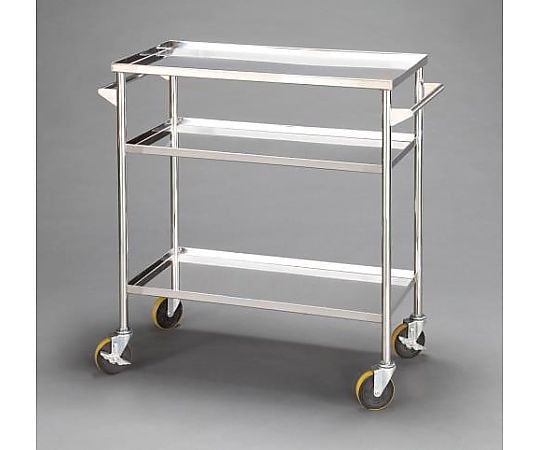 800x400x875mm/20kg ワゴン(ｽﾃﾝﾚｽ製)