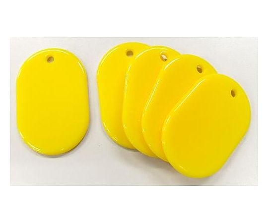 45x30mm アクリルパール板(黄/5枚)