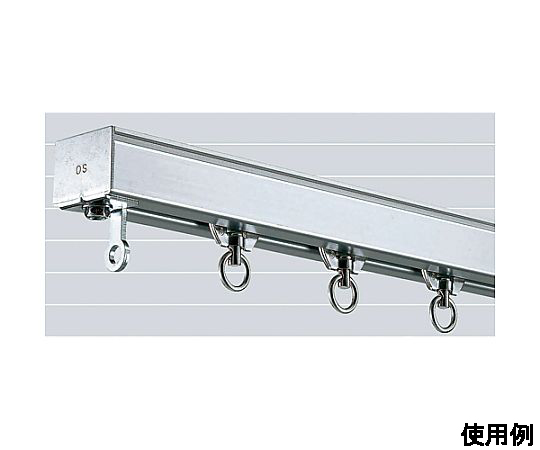 40x30mm/2.0m 重量用レール(ｽﾁｰﾙ製)