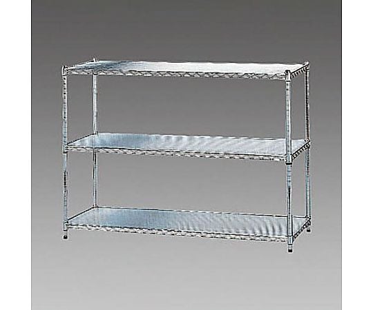 スチールラック・メタルラック kazucca スチールラック 幅66cm メタルラック 3段 MR-6509 (ポール直径25mm・棚