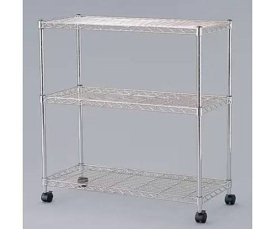 800x350x 830mm メタルラックミニ(ｷｬｽﾀｰ付)