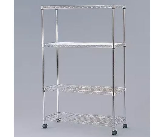 800x350x1260mm メタルラックミニ(ｷｬｽﾀｰ付)