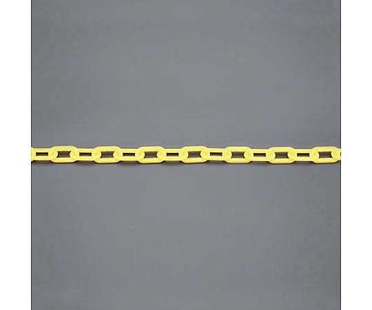 6.0mmx10m プラスチックチェーン(黄)