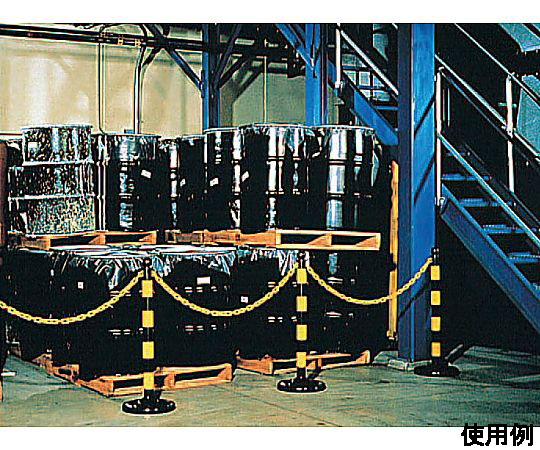 8.0mmx10m プラスチックチェーン(黄)