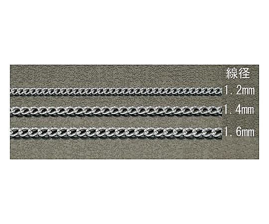1.4mmx6.0m ｼｮｰﾄマンテルチェーン(ｽﾃﾝﾚｽ製)