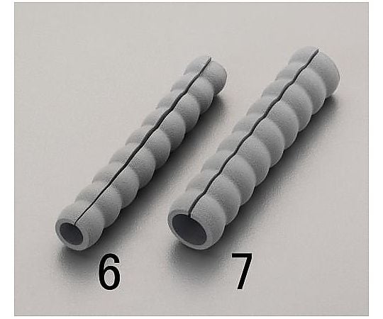 30x18x185mm ゴムグリップ(ｽﾘｯﾄ入)