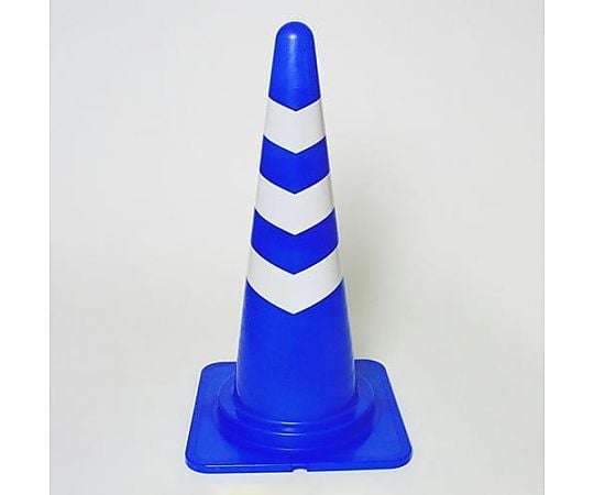 380x380x700mm ﾔﾜﾗｶ コーン(青/反射有/2本)
