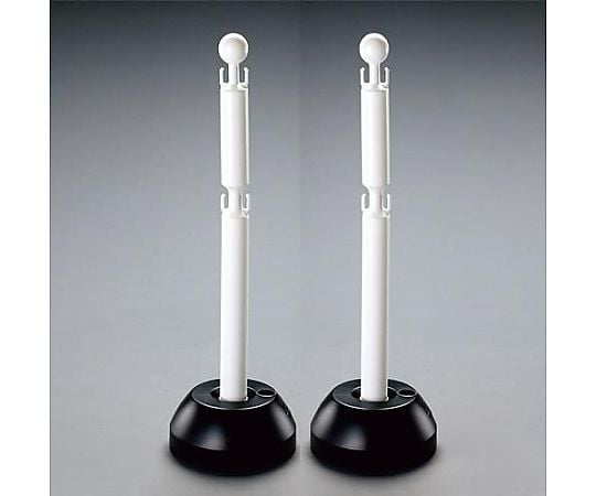 255x837mm[ﾎﾟﾘ]ﾁｪｰﾝｽﾀﾝﾄﾞ(2段ﾌｯｸ式/2本)