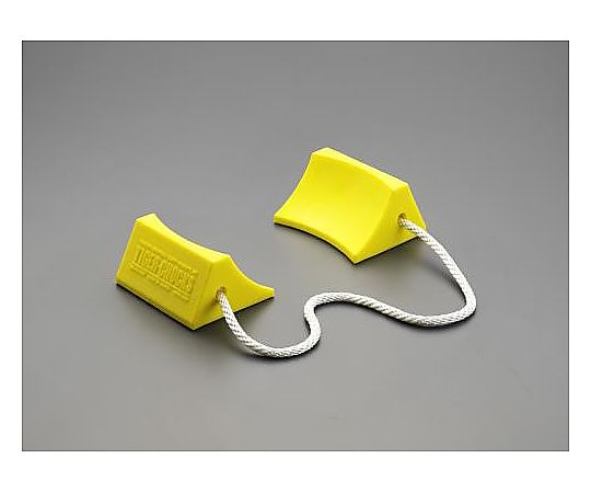 140x114x 70mm ホイールﾁｮｰｸ(ｳﾚﾀﾝ製/1組)