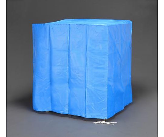 1200x1200x1300mm ﾊﾟﾚｯﾄｶﾊﾞｰ(裾ひも式/青)