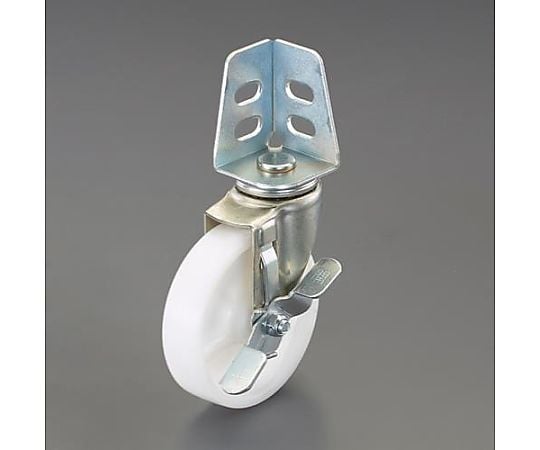 100mm キャスター(ｱﾝｸﾞﾙ用・ﾌﾞﾚｰｷ付)