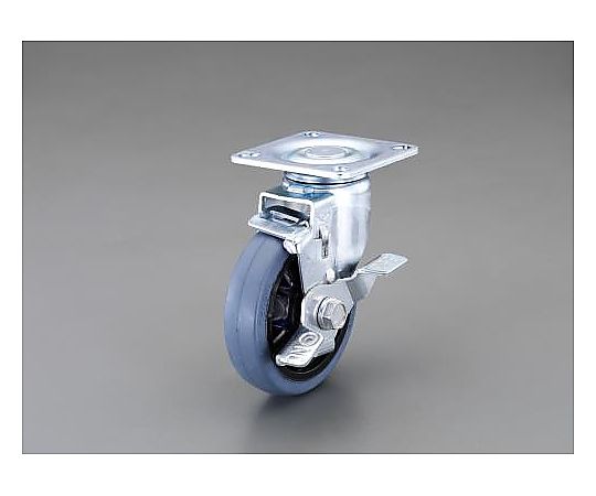 125mm キャスター(自在金具･微音･ﾌﾞﾚｰｷ付)