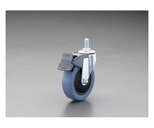 100mm キャスター(自在･微音･ねじ･前ﾌﾞﾚｰｷ)