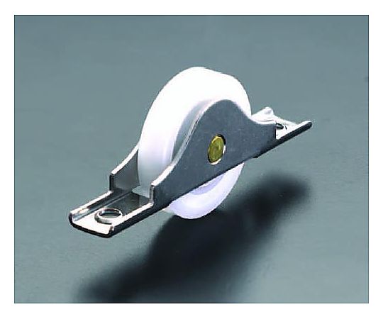 40mm 戸車(平型･ｼﾞｭﾗｺﾝ(R)車輪･ｽﾃﾝﾚｽ製)