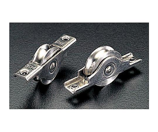 50mm 戸車(丸溝･ｽﾃﾝﾚｽ製/2個)