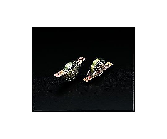 42mm 戸車(平型･ｽﾁｰﾙ製/2個)